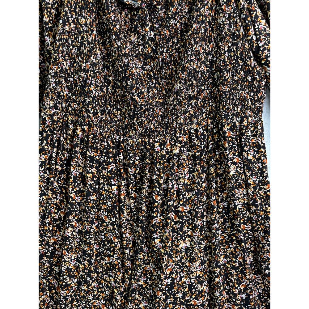 City Chic Abbigail Floral Long Sleeve A-Line Dress - Size XXL - NWT - Picture 5 of 9